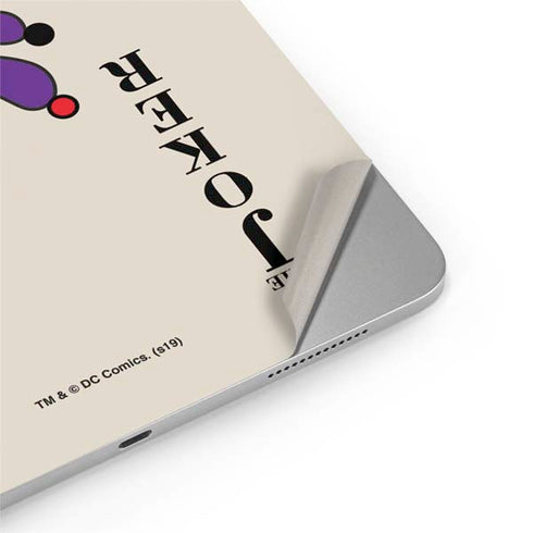 DC Comics The Joker Calling Card iPad Pro 13in M4 (2024) Skin