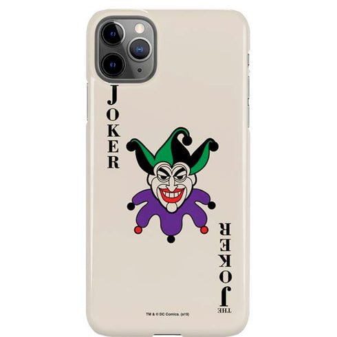 DC Comics The Joker Calling Card iPhone Cases