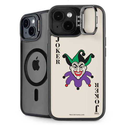 DC Comics The Joker Calling Card iPhone 14 Kickstand Case