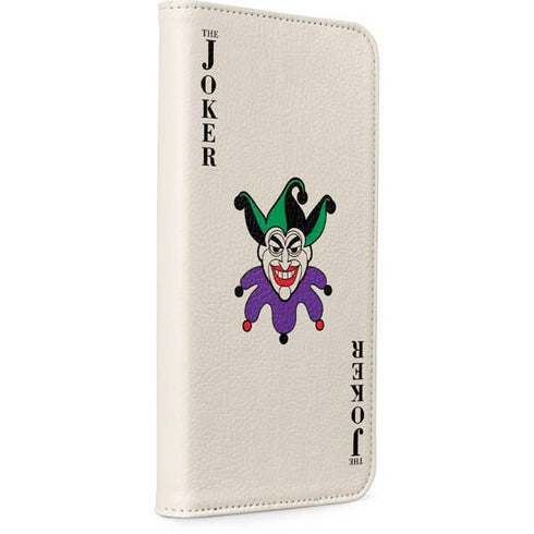 DC Comics The Joker Calling Card iPhone 15 Plus Folio Case