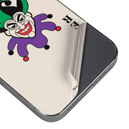 DC Comics The Joker Calling Card iPhone 15 Pro Max Skin