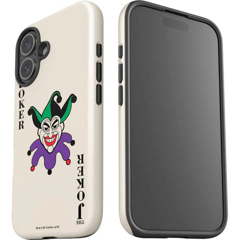 DC Comics The Joker Calling Card iPhone 16 Plus Impact Case