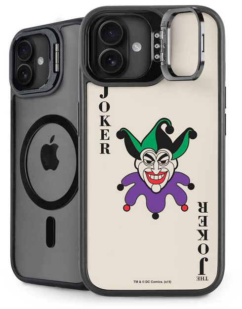 DC Comics The Joker Calling Card iPhone 16 Plus Kickstand Case