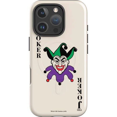DC Comics The Joker Calling Card iPhone 16 Pro Magsafe Impact Case