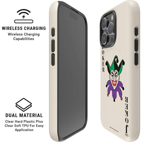 DC Comics The Joker Calling Card iPhone 16 Pro Magsafe Impact Case