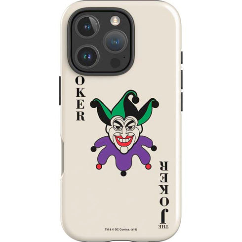 DC Comics The Joker Calling Card iPhone 16 Pro Max Impact Case