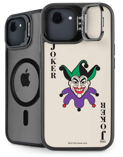 DC Comics The Joker Calling Card iPhone 16e Kickstand Case