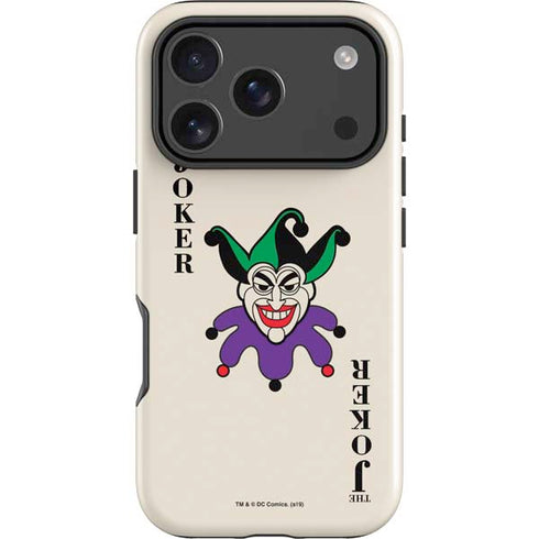 DC Comics The Joker Calling Card iPhone 18 Pro Impact Case