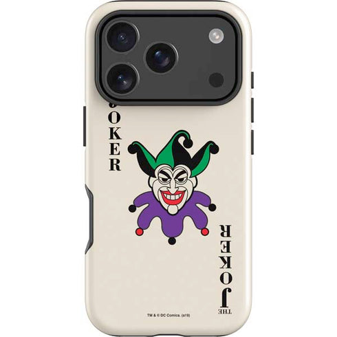 DC Comics The Joker Calling Card iPhone 18 Pro Max Impact Case