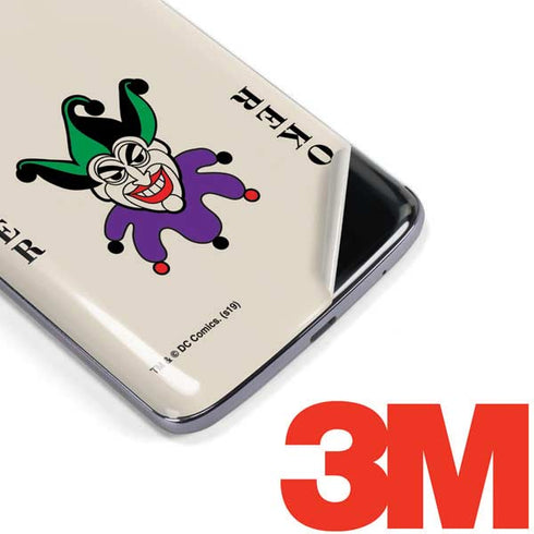 DC Comics The Joker Calling Card Moto E5 Plus Skin