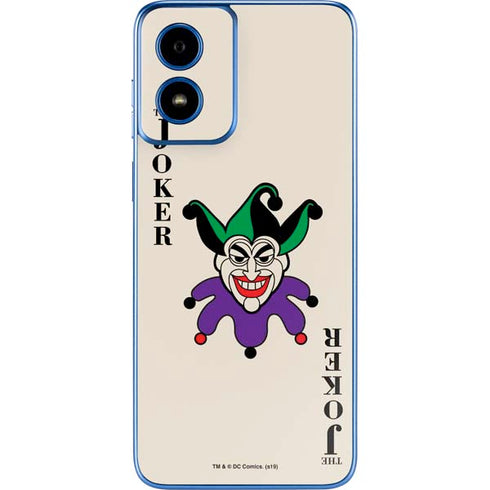 DC Comics The Joker Calling Card Moto G Play 4G (2024) Skin