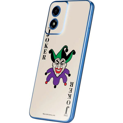 DC Comics The Joker Calling Card Moto G Play 4G (2024) Skin