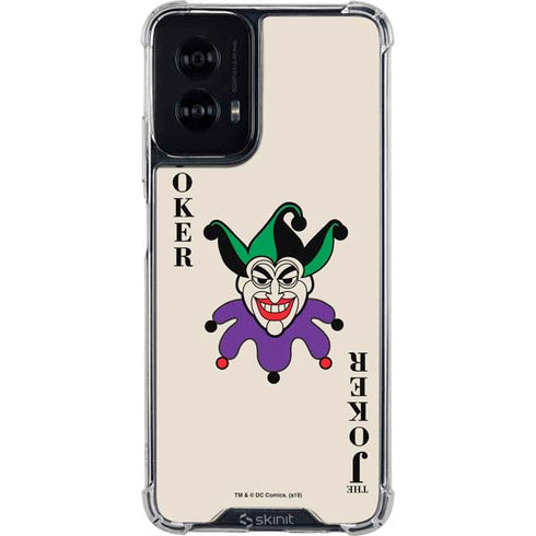 DC Comics The Joker Calling Card Moto G Power 5G (2024) Clear Case