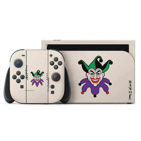 DC Comics The Joker Calling Card Nintendo Skins