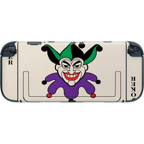 DC Comics The Joker Calling Card Nintendo Switch 2 (2025) with Joy-Con Skin