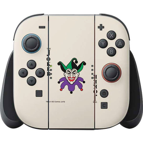 DC Comics The Joker Calling Card Nintendo Switch 2 (2025) Joy-Con Controller Skin