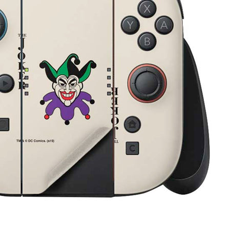 DC Comics The Joker Calling Card Nintendo Switch 2 (2025) Joy-Con Controller Skin
