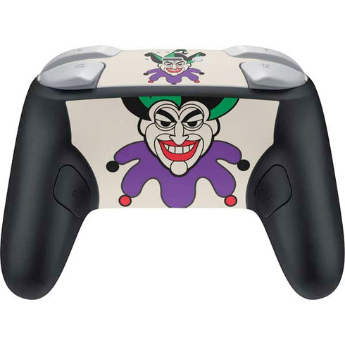 DC Comics The Joker Calling Card Nintendo Switch 2 (2025) Pro Controller Skin