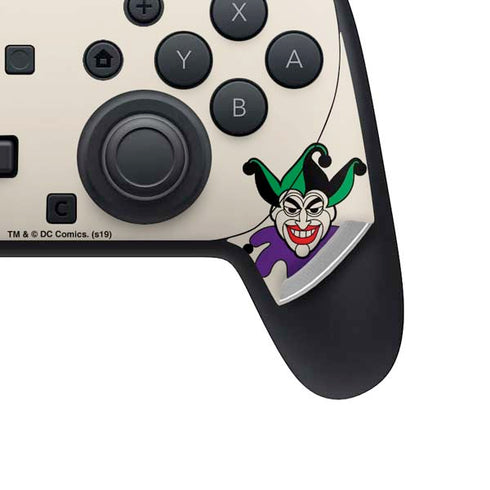 DC Comics The Joker Calling Card Nintendo Switch 2 (2025) Pro Controller Skin