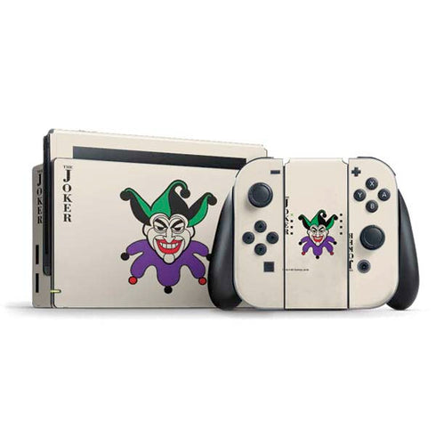 DC Comics The Joker Calling Card Nintendo Skins