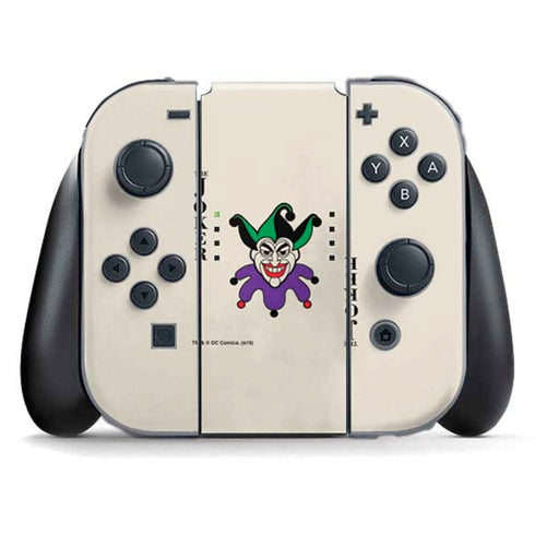 DC Comics The Joker Calling Card Nintendo Skins