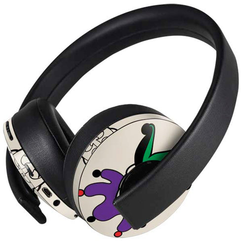 DC Comics The Joker Calling Card PlayStation 4 Gold Wireless Headset Skin