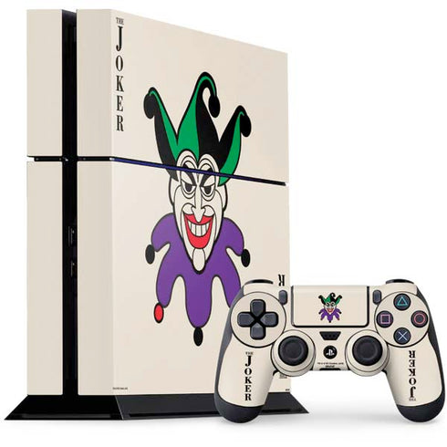DC Comics The Joker Calling Card PlayStation PS4 Skins