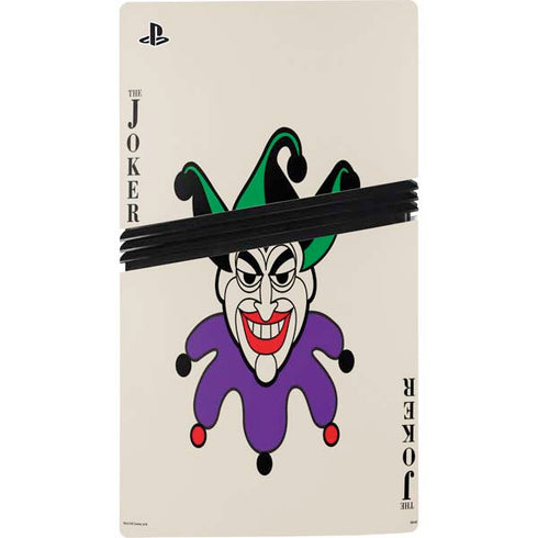 DC Comics The Joker Calling Card PS5 Pro Console Skin
