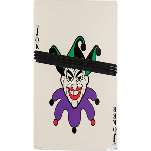 DC Comics The Joker Calling Card PS5 Pro Console Skin