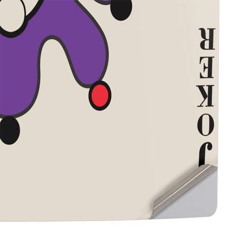 DC Comics The Joker Calling Card PS5 Pro Console Skin