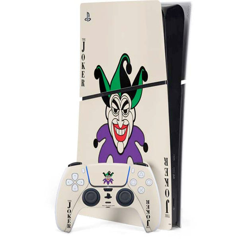 DC Comics The Joker Calling Card PlayStation PS5 Skins