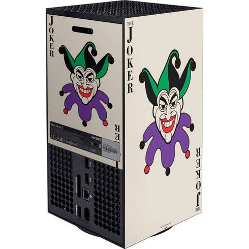 DC Comics The Joker Calling Card Xbox Series X Bundle Skin