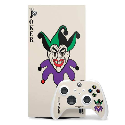 DC Comics The Joker Calling Card Xbox Series X Skins