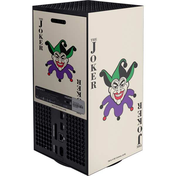 DC Comics The Joker Calling Card Skin for the 2024 XBox Series X