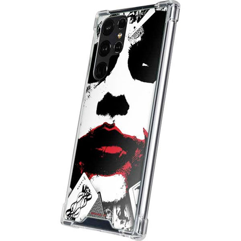 DC Comics The Joker Dark Knight Poster Art Galaxy S23 Ultra Clear Case