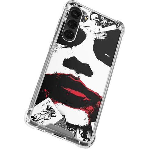 DC Comics The Joker Dark Knight Poster Art Galaxy S24 FE Clear Case