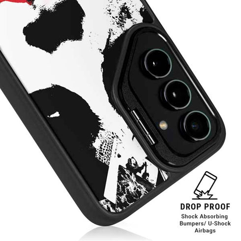 DC Comics The Joker Dark Knight Poster Art Galaxy S25 Plus Kickstand Case