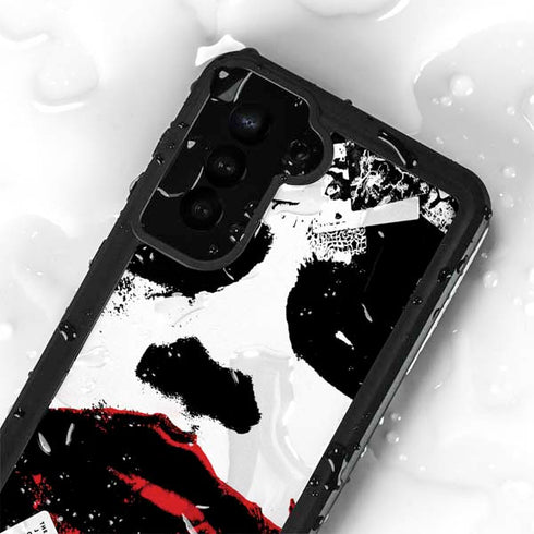 DC Comics The Joker Dark Knight Poster Art Galaxy S24 Plus Waterproof Case