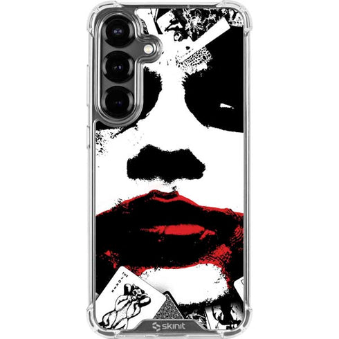 DC Comics The Joker Dark Knight Poster Art Galaxy S26 Clear Case