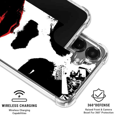 DC Comics The Joker Dark Knight Poster Art Galaxy S26 Clear Case