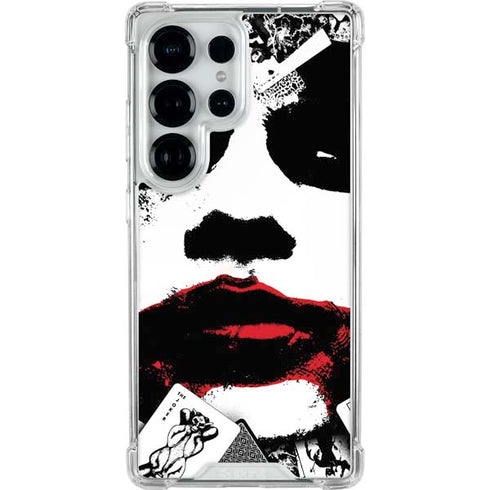DC Comics The Joker Dark Knight Poster Art Galaxy S26 Ultra Clear Case