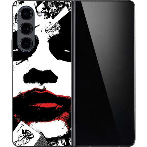 DC Comics The Joker Dark Knight Poster Art Galaxy Z Fold5 5G Skin