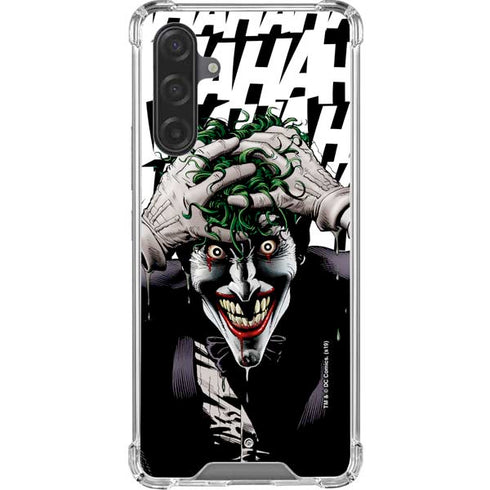 DC Comics The Joker Killing Joke Variant Cover Art by Brian Bolland Galaxy A17 Clear Case