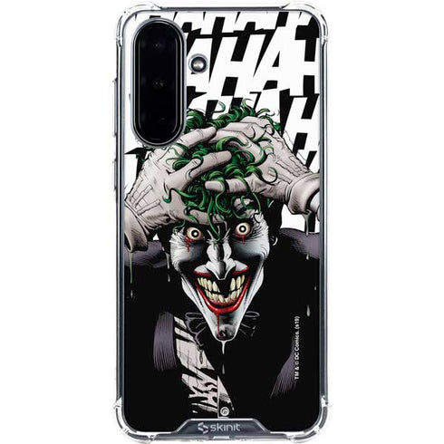 DC Comics The Joker Killing Joke Variant Cover Art by Brian Bolland Galaxy A36 5G Clear Case