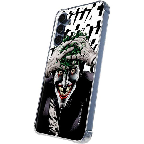 DC Comics The Joker Killing Joke Variant Cover Art by Brian Bolland Galaxy A55 5G Clear Case