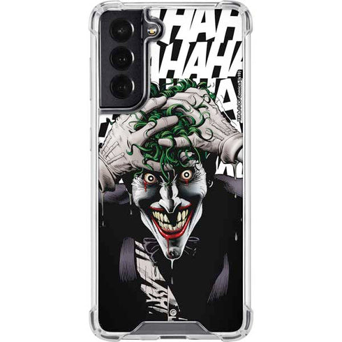 DC Comics The Joker Killing Joke Variant Cover Art by Brian Bolland Galaxy S22 Clear Case