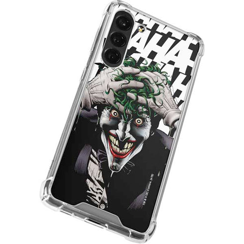 DC Comics The Joker Killing Joke Variant Cover Art by Brian Bolland Galaxy S24 FE Clear Case