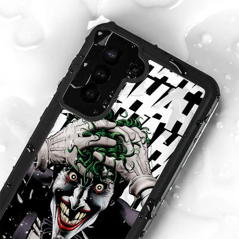 DC Comics The Joker Killing Joke Variant Cover Art by Brian Bolland Galaxy S24 Plus Waterproof Case