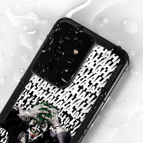 DC Comics The Joker Killing Joke Variant Cover Art by Brian Bolland Galaxy S24 Ultra Waterproof Case