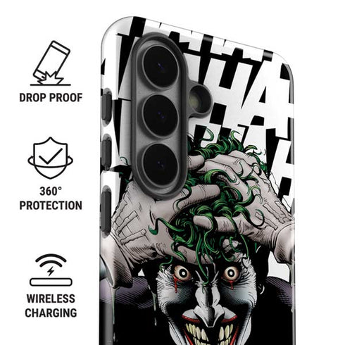 DC Comics The Joker Killing Joke Variant Cover Art by Brian Bolland Galaxy S26 Plus Impact Case